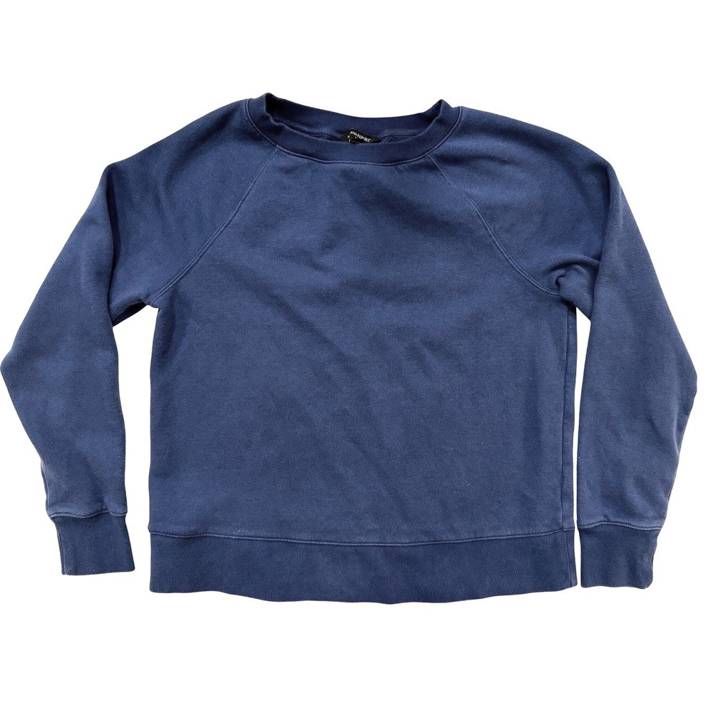 Banana Republic Sweater Men's S Royal Blue Crew Neck Quiet Luxury Y2K Preppy